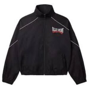 Black Vale Jacket with a classic casual design