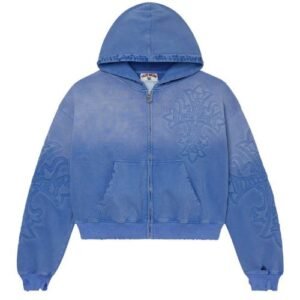 Blue Vale Hoodie with a classic casual design