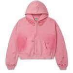 Pink Vale Hoodie with a classic casual design