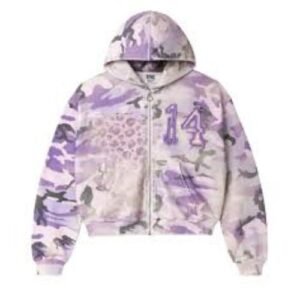 Purple Vale Hoodie with a classic casual design