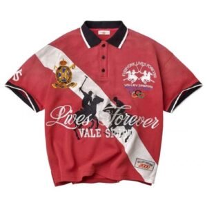 Red Vale Forever Shirt with a classic casual design