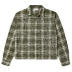 Vale Forever Flannel Green shirt with a classic green plaid design