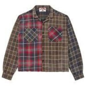 Vale Forever Graffiti Flannel shirt with a graffiti-inspired design