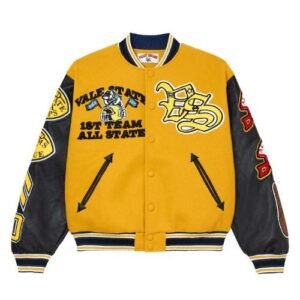 Vale Forever Jacket Yellow with a classic casual design