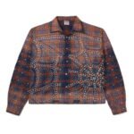 Vale Forever Flannel Purple shirt with a classic purple plaid design