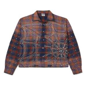Vale Forever Flannel Purple shirt with a classic purple plaid design