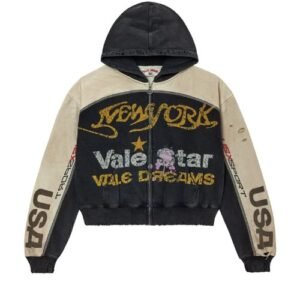 Vale Zip Up Hoodie with a classic casual design