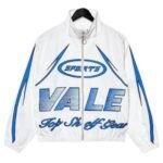 White Vale Jacket with a classic casual design