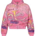 Pink Vale Forever Hoodie with a stylish casual design for everyday wear